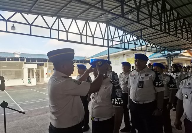 Perkuat Disiplin dan Integritas, Lapas Bagansiapiapi Kukuhkan Tim SATOPSPATNAL