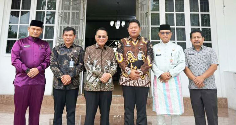 Dukungan Kesehatan dan Percepatan Lapas Ujung Tanjung Jadi Fokus Pertemuan Kalapas dan Bupati Rohil