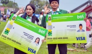 KTM Mahasiswa USU Kini Terintegrasi Layanan BTN, 9.800 Kartu Diluncurkan