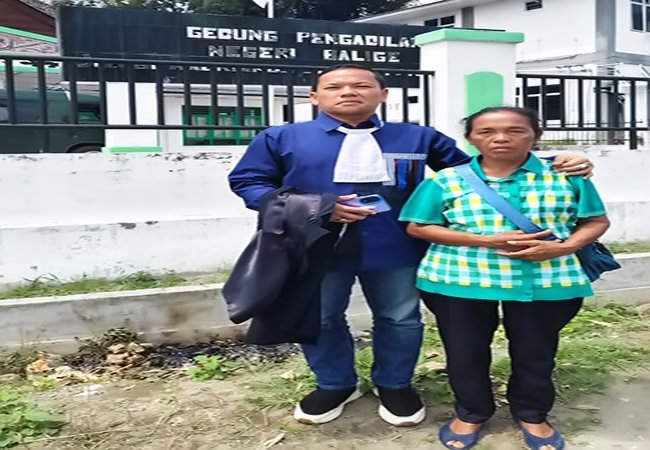 Advokat Benri Pakpahan Dampingi Petani Lansia hingga Divonis Bebas di PN Balige