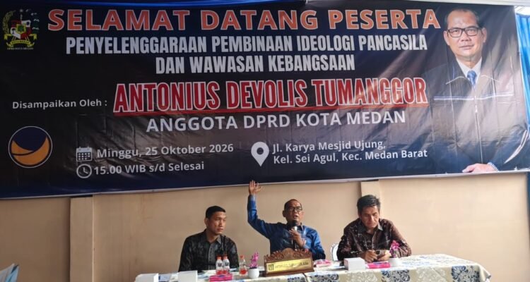 Antonius Tumanggor Tekankan Pentingnya Toleransi, Gotong Royong, dan Bahaya Hoaks